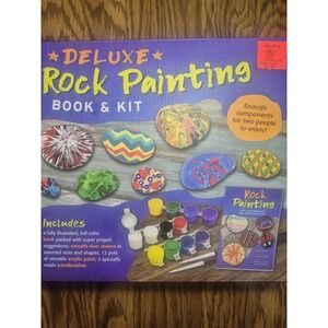 Deluxe ROCK PAINTING BOOK & KIT